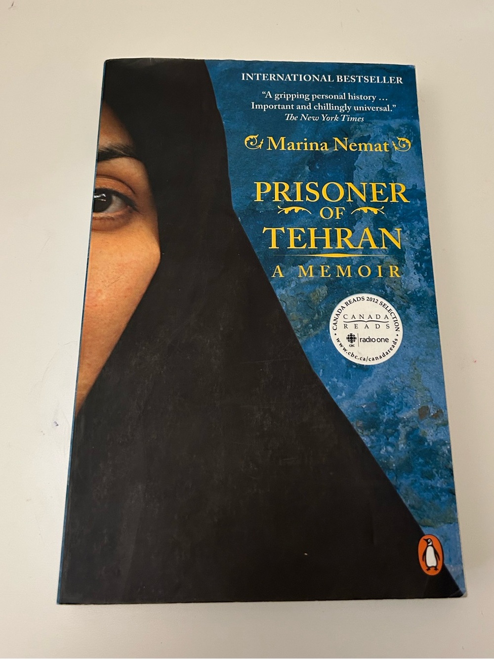 Prisoner of Tehran - Blue Cover Memoir